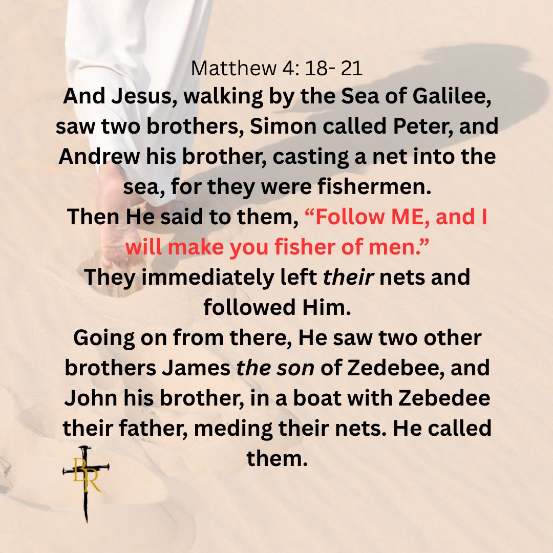 My Daily Bread - Matthew 4:18-21 - Broken & Redeemed